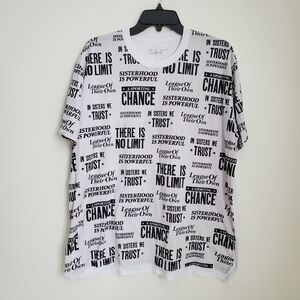 Under Armour Sisterhood Graphic Tee Size L Loose Fit Short Sleeve